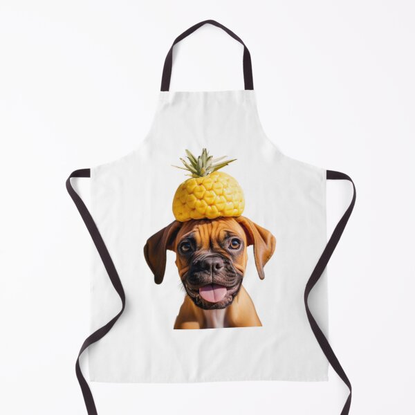 Item preview, Cute pineaple dog in fruit hat designed and sold by Dreamtodream.