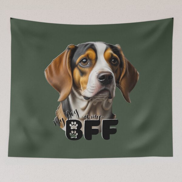 Artikelvorschau, Süßer Beagle-Hund BFF entworfen und verkauft von LifeCrush.