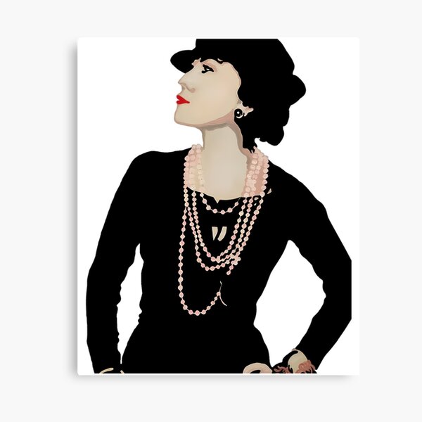 Coco Chanel Canvas Prints for Sale