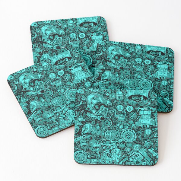 Item preview, A doodle world of droids designed and sold by Anto2030.