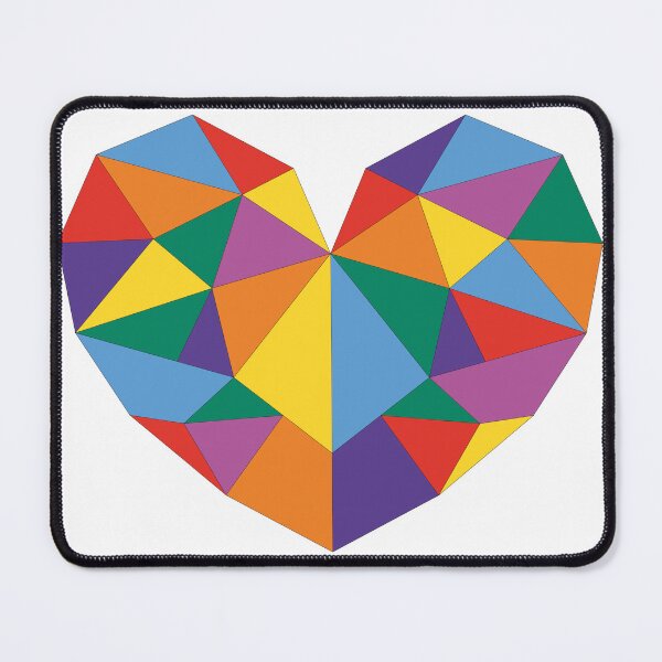 Item preview, Stained Glass Heart designed and sold by The Rule of Sappho.