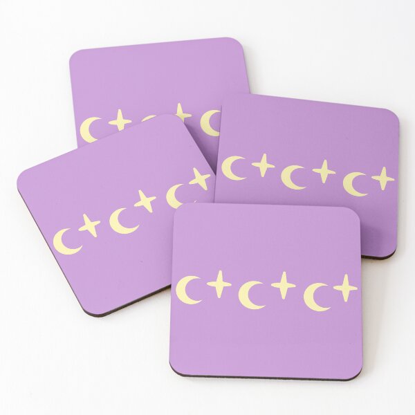 Item preview, Stars and Moon pattern-purple designed and sold by charmednight.