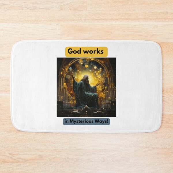 Item preview, God works in Mysterious Ways! designed and sold by STO1KA.