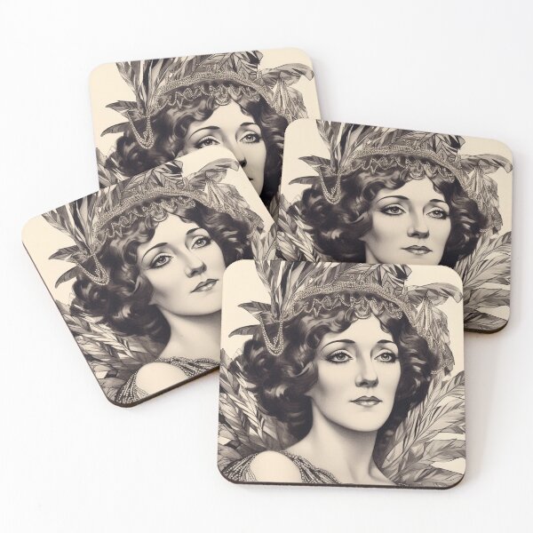 Item preview, Gloria Swanson drawing designed and sold by ComicsFactory.
