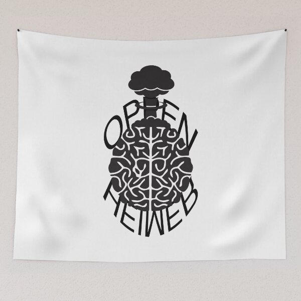Item preview, Oppenheimer Illustration minimalist design designed and sold by MubaraksArt.