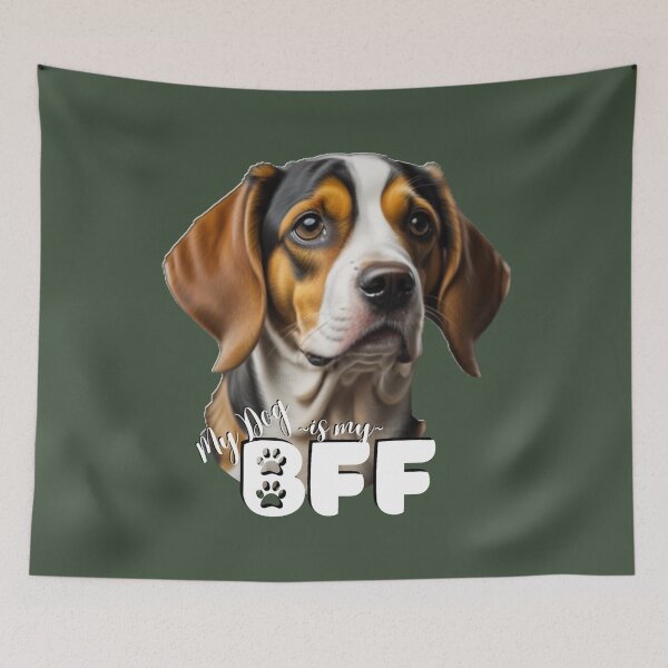 Artikelvorschau, Süßer Beagle-Hund BFF entworfen und verkauft von LifeCrush.
