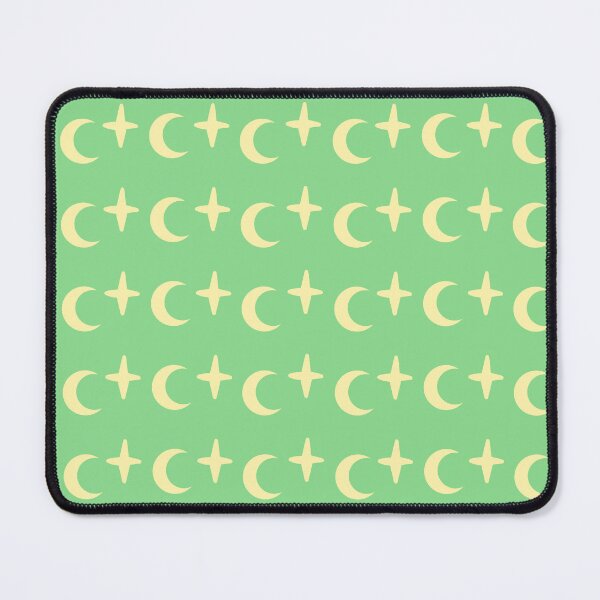 Item preview, Stars and Moon pattern-green designed and sold by charmednight.