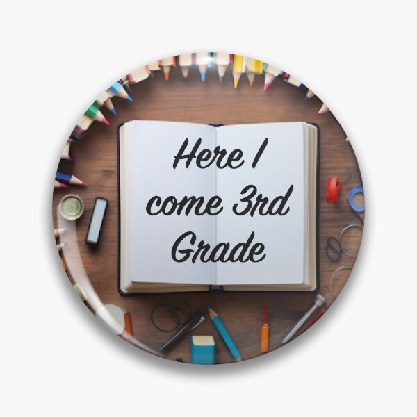 Item preview, Here I come 3rd Grade designed and sold by Adela Designs.