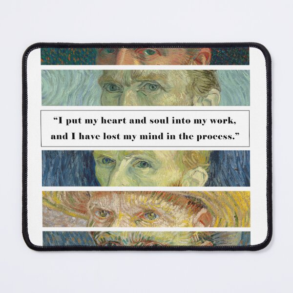 Item preview, Vincent van gogh, selfportraits designed and sold by aestheticQuo.
