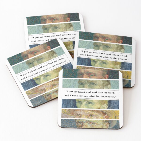 Item preview, Vincent van gogh, selfportraits designed and sold by aestheticQuo.