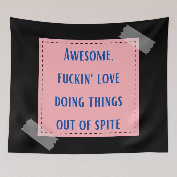 Item preview, Red, White, and Royal Blue quote note designed and sold by broadwaygirl142.