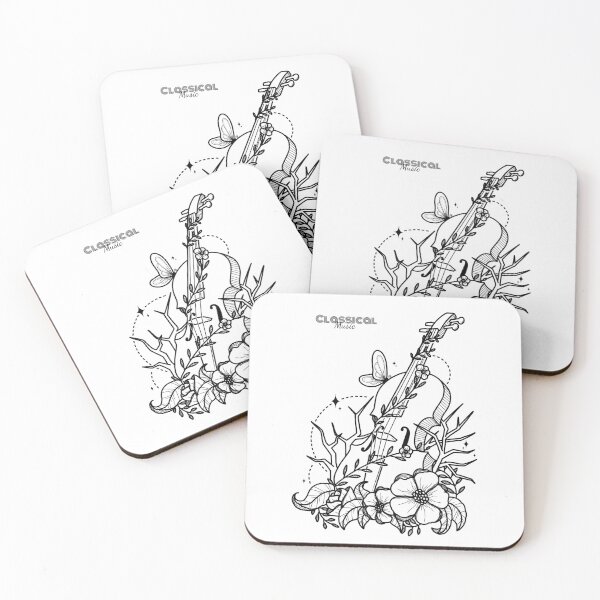 Item preview, classical music - violin and flowers designed and sold by FerdiEverywhere.