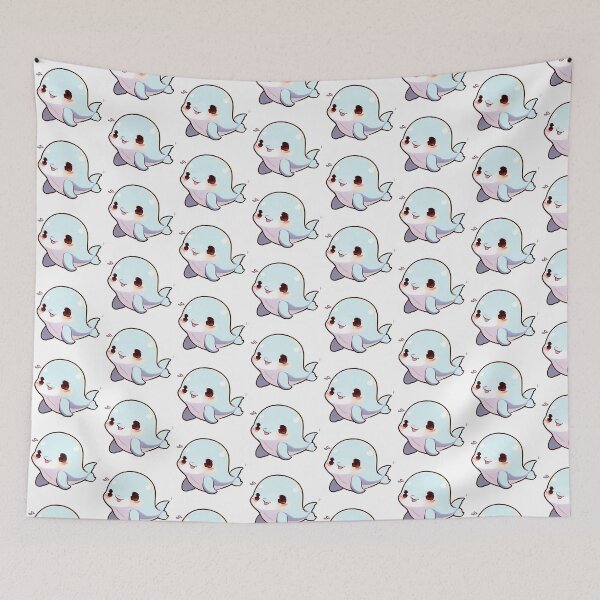 Item preview, Cute Adorable Kawaii Dolphin designed and sold by MoriStory.