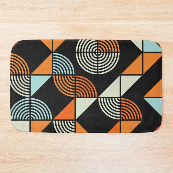 Item preview, Geometric Circle and Shapes Pattern designed and sold by CosmicPatriot.