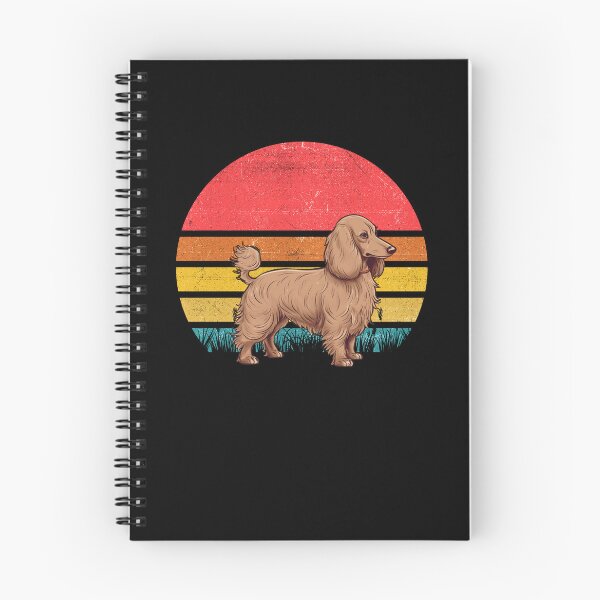 Item preview, Long Haired Dachshund Vintage Retro Sunset designed and sold by rafaeltto.