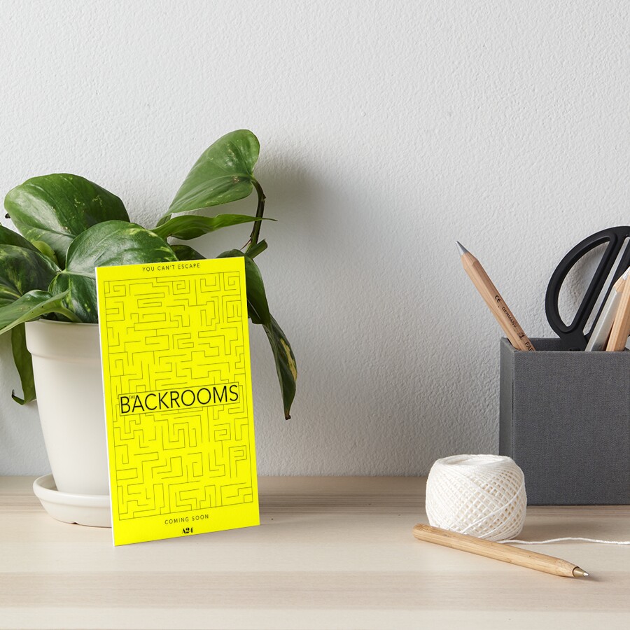 Backrooms A24 Movie Poster Spiral Notebook for Sale by Spvilles