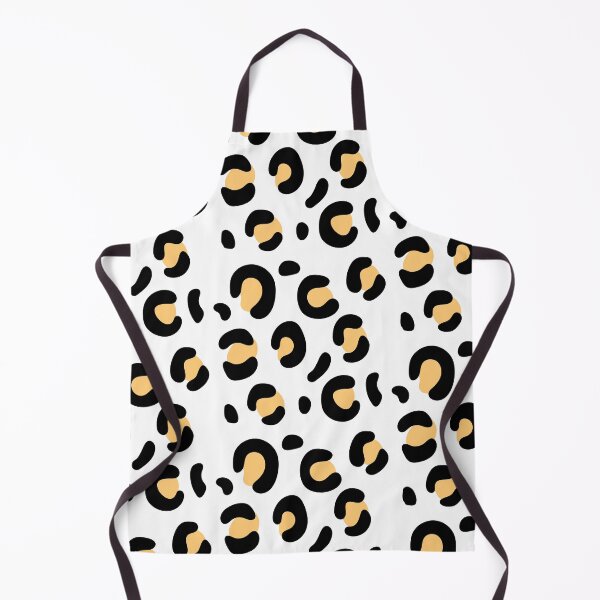 Item preview, Sherbet Orange Snow Leopard: Pattern Mixing Magic designed and sold by Rebecca Turk.