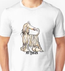 Funny Afghan Hound Unisex T-Shirt