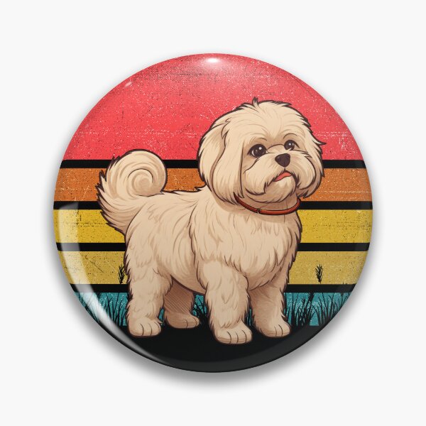 Item preview, Maltese Vintage Retro Sunset designed and sold by rafaeltto.