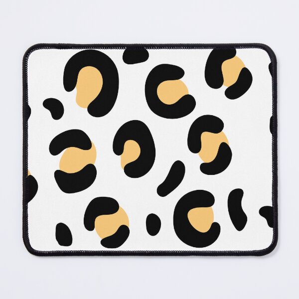 Item preview, Sherbet Orange Snow Leopard: Pattern Mixing Magic designed and sold by Rebecca Turk.