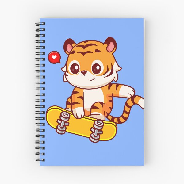 Item preview, Tiger on Wheels: Skateboarding Adventure designed and sold by hjian8219.