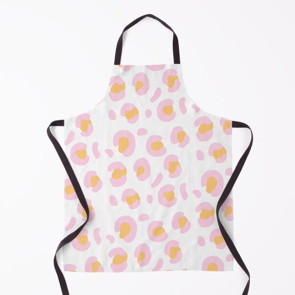 Item preview, Pink and Orange bright pastel Snow Leopard: Pattern Mixing Magic designed and sold by Rebecca Turk.