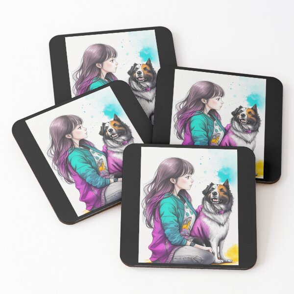 Item preview, Just A Girl And Her Dog  designed and sold by AmiAkins.