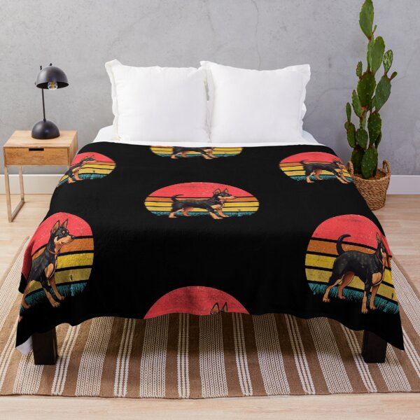 Item preview, Manchester Terrier Vintage Retro Sunset designed and sold by rafaeltto.