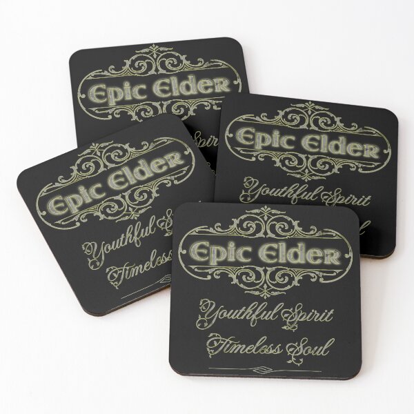 Item preview, Epic Elder: Youthful Spirit, Timeless Soul designed and sold by MythikCreationz.