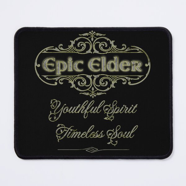 Item preview, Epic Elder: Youthful Spirit, Timeless Soul designed and sold by MythikCreationz.