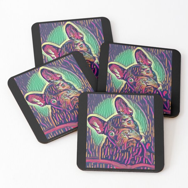 Item preview, Can You Repeat That Bulldog Purple Mola designed and sold by AmiAkins.