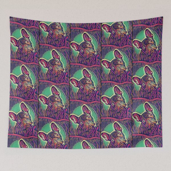 Item preview, Can You Repeat That Bulldog Purple Mola designed and sold by AmiAkins.