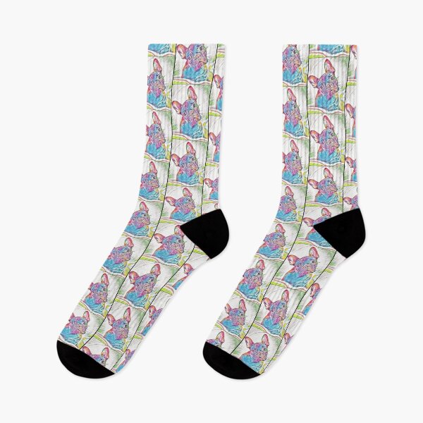 Item preview, Can You Repeat That Bulldog Soft Floating Colors designed and sold by AmiAkins.