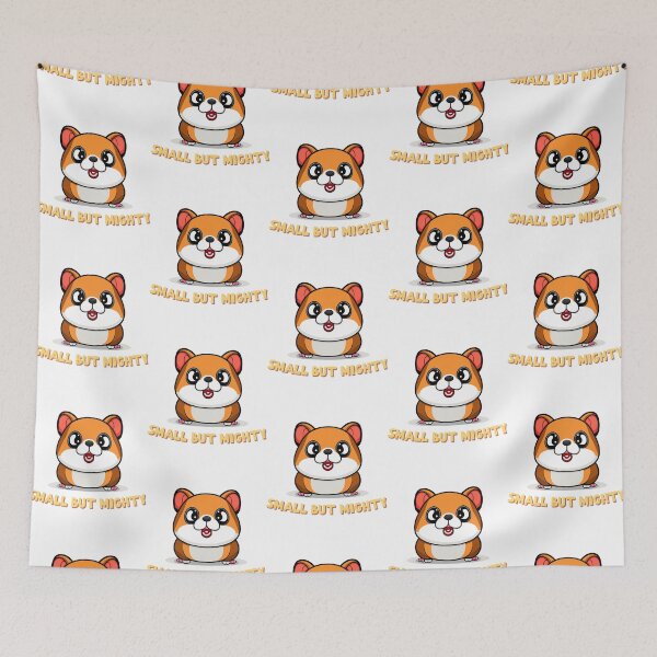 Item preview, Colorful Small but Mighty Kawaii Puppy Design designed and sold by AmiAkins.