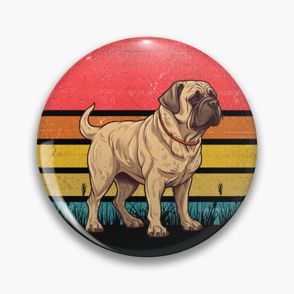 Item preview, Mastiff Vintage Retro Sunset designed and sold by rafaeltto.