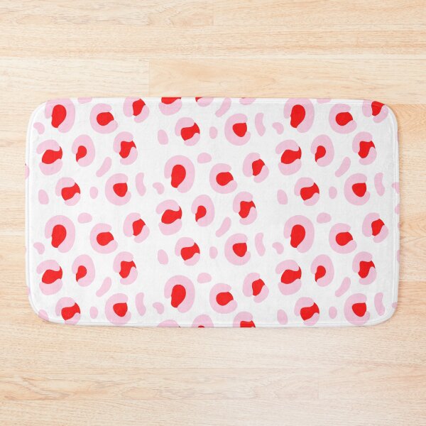 Item preview, Pink & Red Retro Snow Leopard: Pattern Mixing Magic designed and sold by Rebecca Turk.