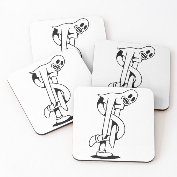 Item preview, Black and White Funny Dancing Ghost  designed and sold by Cesar Caligula.