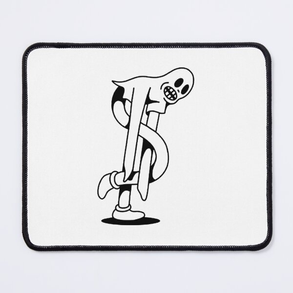 Item preview, Black and White Funny Dancing Ghost  designed and sold by Cesar Caligula.
