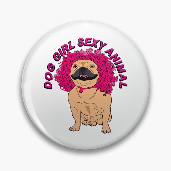 Item preview, Dog girl sexy animal funny artistic design style  designed and sold by AmiAkins.