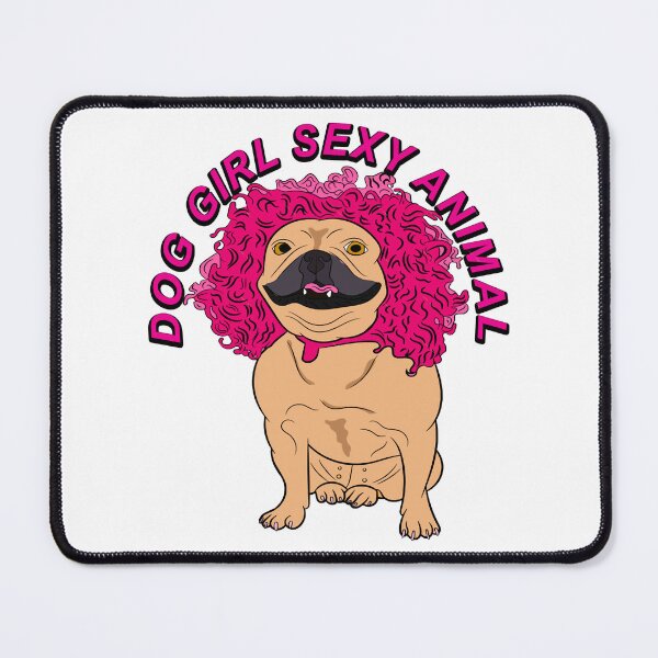 Item preview, Dog girl sexy animal funny artistic design style  designed and sold by AmiAkins.