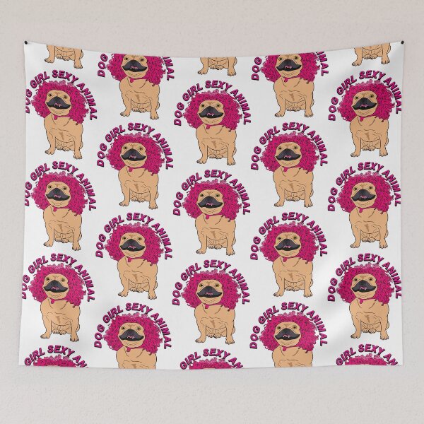 Item preview, Dog girl sexy animal funny artistic design style  designed and sold by AmiAkins.
