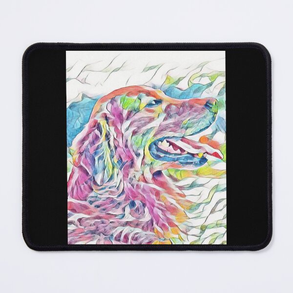 Item preview, Golden Retriever Profile in Soft Floating Colors designed and sold by AmiAkins.