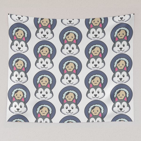 Item preview, Just a girl and her dog designed and sold by AmiAkins.