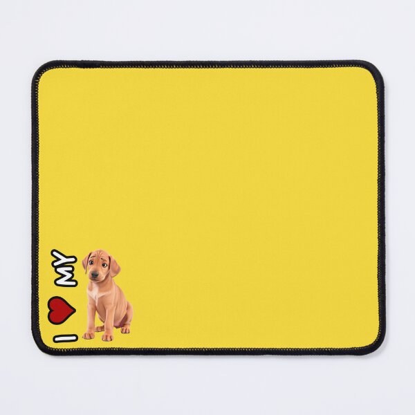 Item preview, I love my dog - Animated Rhodesian Ridgeback puppy in 3D style designed and sold by ChickNickStudio.