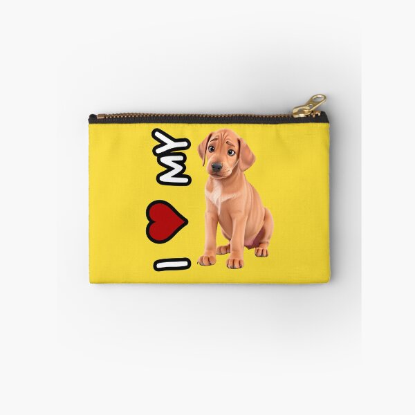 Item preview, I love my dog - Animated Rhodesian Ridgeback puppy in 3D style designed and sold by ChickNickStudio.