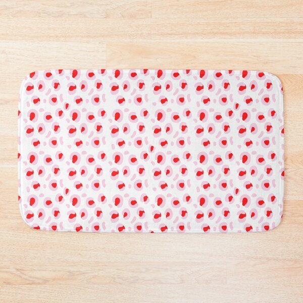 Item preview, Small Scale Pink & Red Retro Snow Leopard: Pattern Mixing Magic designed and sold by Rebecca Turk.