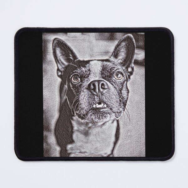 Item preview, My Eyes Are Down Here Bro, Bulldog Pen Scribble designed and sold by AmiAkins.