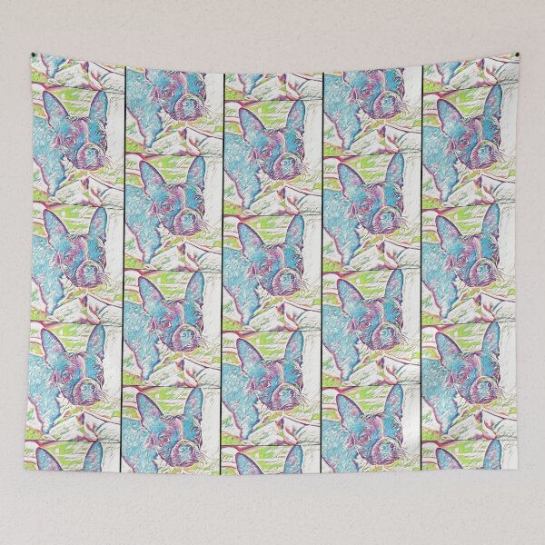 Item preview, What Are You Looking At Bulldog Soft Floating Colors designed and sold by AmiAkins.
