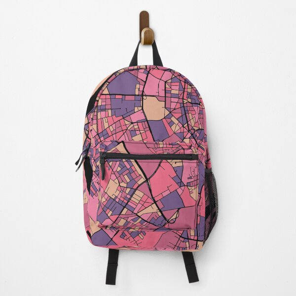 Item preview, Cologne Map Pattern in Purple & Pink designed and sold by PatternMaps.