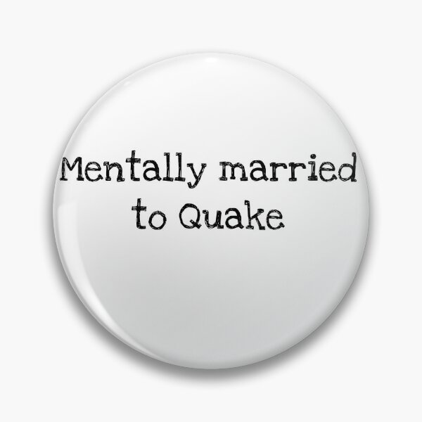 Item preview, Married to Quake designed and sold by QuakeLegend.